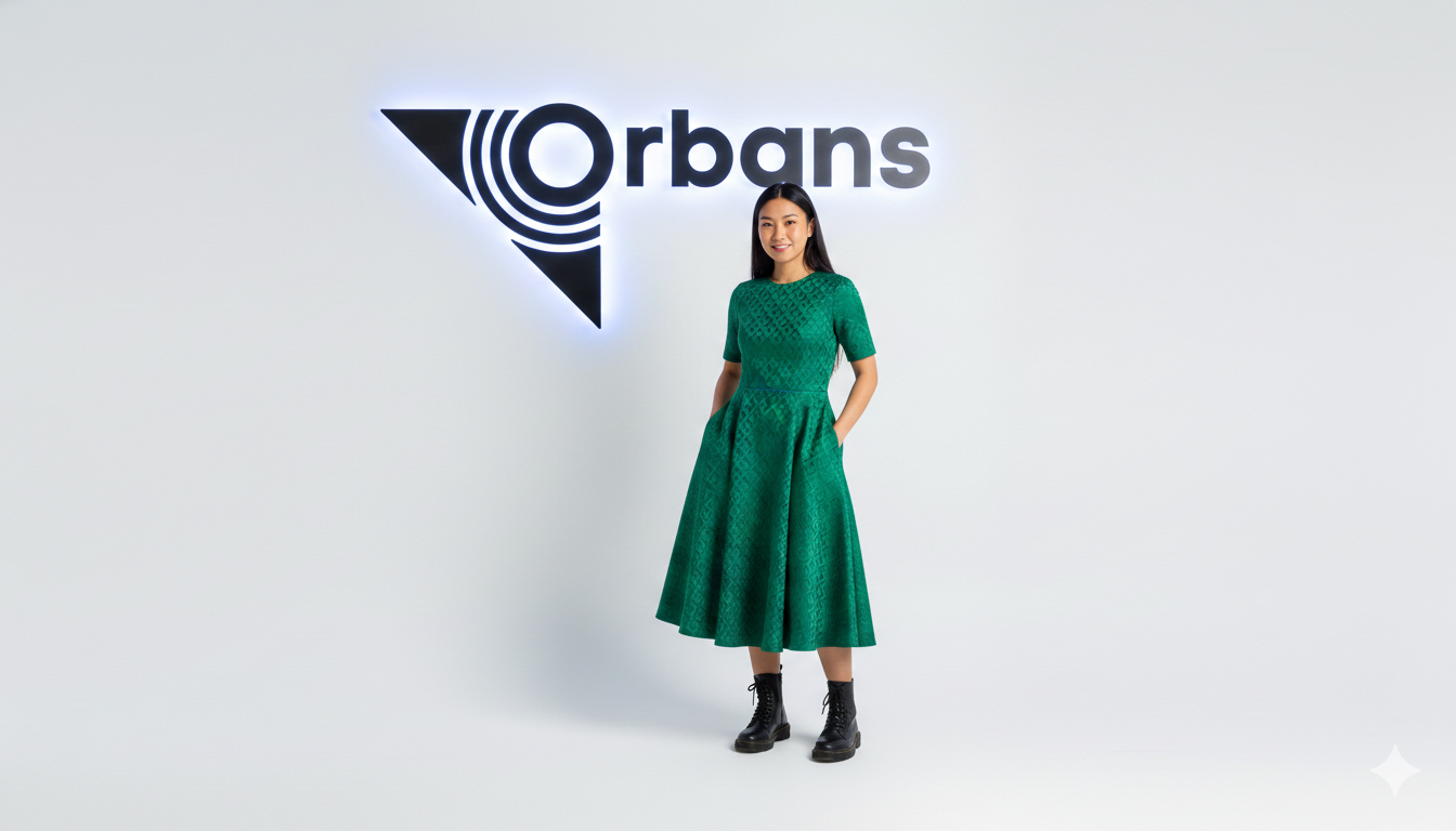 Kadın Yeşil Elbise