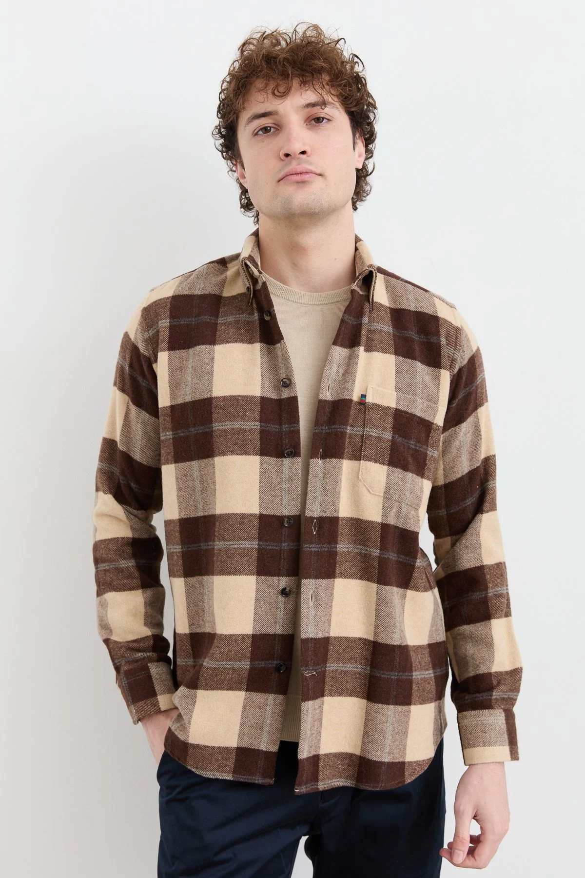 DESENLİ ODUNCU GÖMLEK