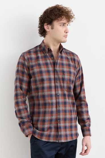 DESENLİ ODUNCU GÖMLEK