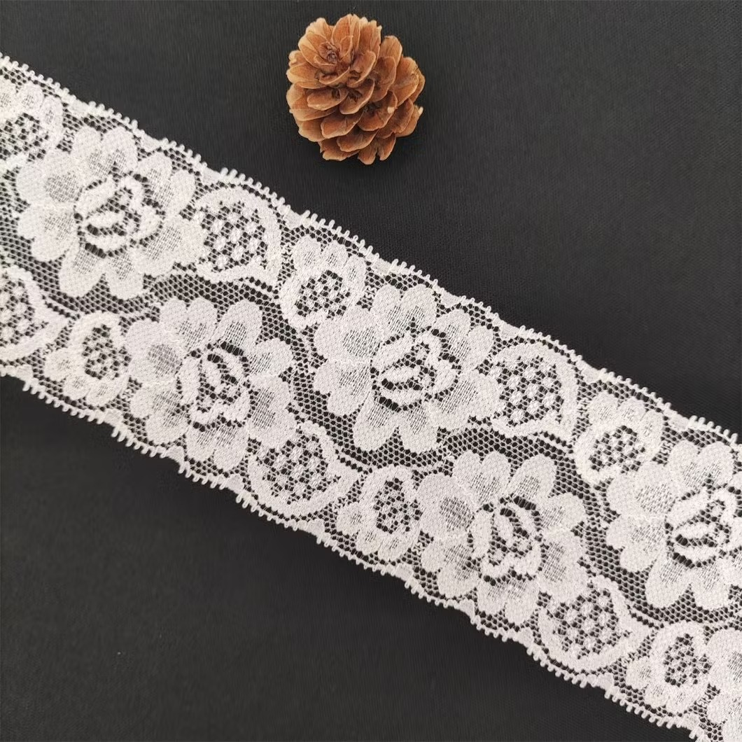 WHİTE Decorative Lace Trim