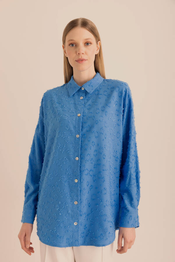 Kumaşı Püskül Detaylı Tunik